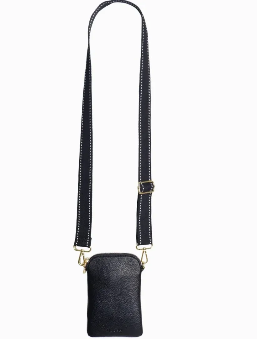 Travel And Cosmetic Bags|Travel & Cosmetic Bags*Zjoosh Wanderer Cross Body Bag Black