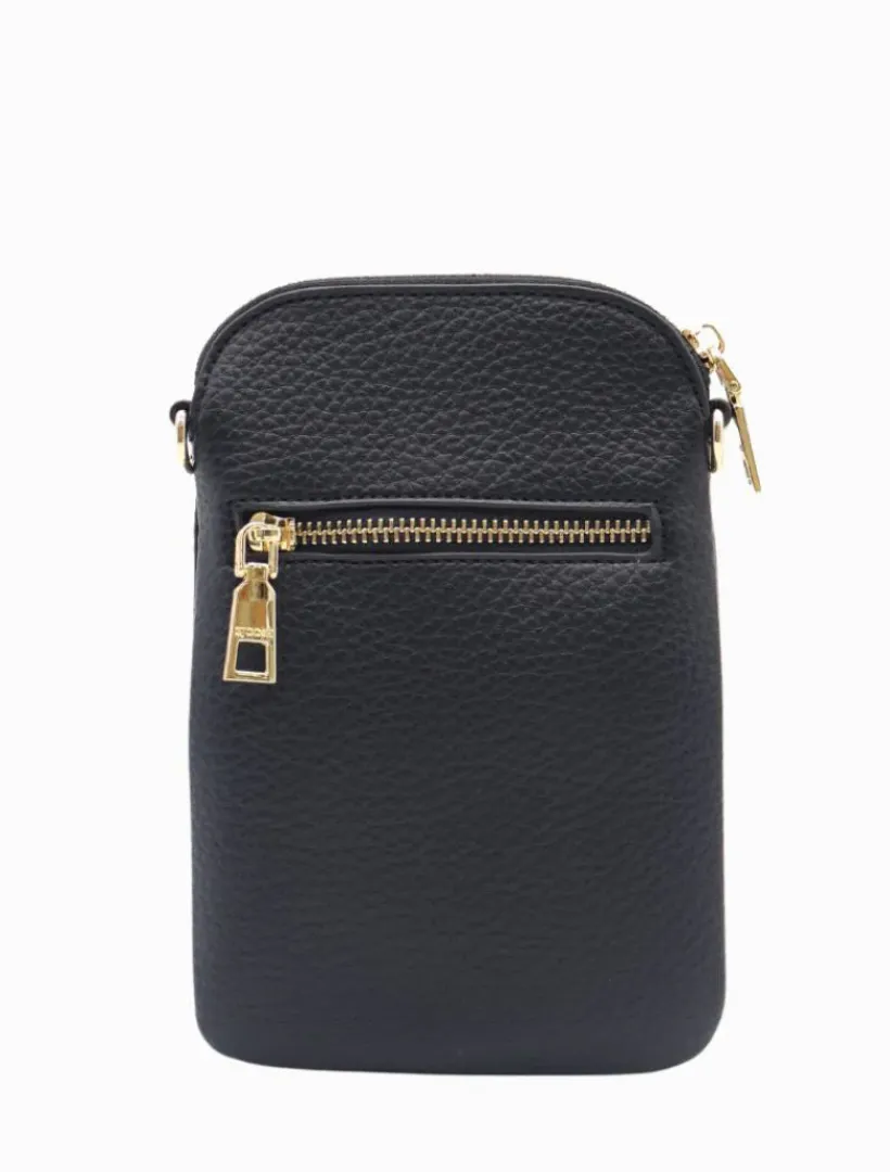 Travel And Cosmetic Bags|Travel & Cosmetic Bags*Zjoosh Wanderer Cross Body Bag Black