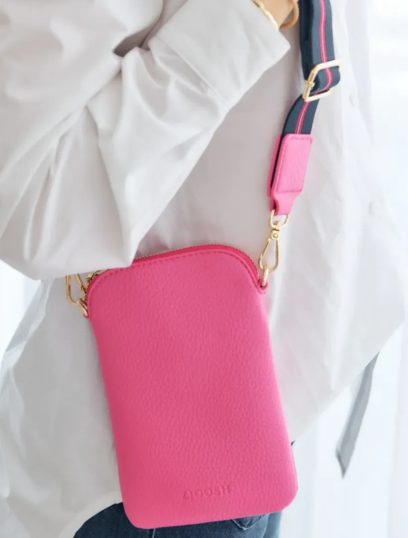 Travel And Cosmetic Bags|Travel & Cosmetic Bags*Zjoosh Wanderer Cross Body Bag Bright Pink BrightPink