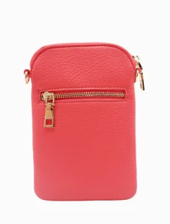 Travel And Cosmetic Bags|Travel & Cosmetic Bags*Zjoosh Wanderer Cross Body Bag Coral
