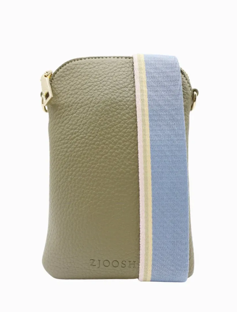 Travel And Cosmetic Bags|Travel & Cosmetic Bags*Zjoosh Wanderer Cross Body Bag Khaki
