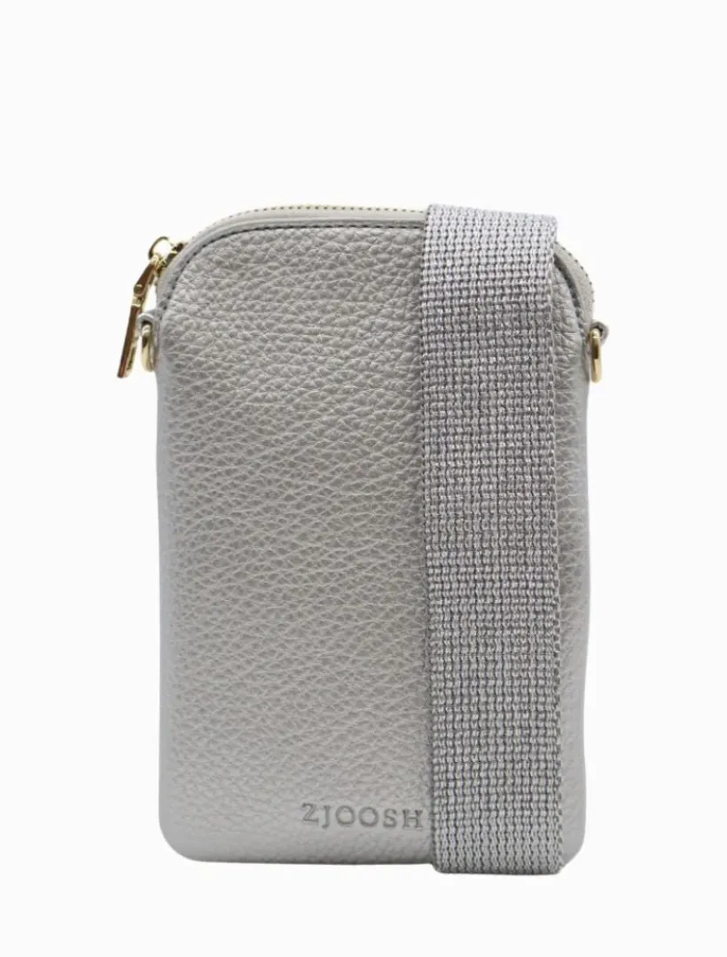 Travel And Cosmetic Bags|Travel & Cosmetic Bags*Zjoosh Wanderer Cross Body Bag Silver