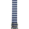 Bag Straps|Bag Straps*Zjoosh Webbing Bag Strap Houndstooth Navy White