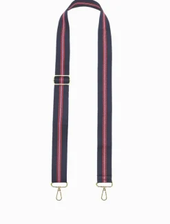 Bag Straps|Bag Straps*Zjoosh Webbing Bag Strap Navy Geranium