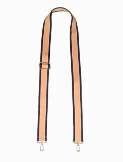 Bag Straps|Bag Straps*Zjoosh Webbing Bag Strap Navy Tan Sand