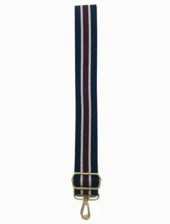 Bag Straps|Bag Straps*Zjoosh Webbing Bag Strap Navy White Red