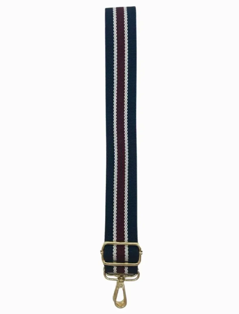 Bag Straps|Bag Straps*Zjoosh Webbing Bag Strap Navy White Red