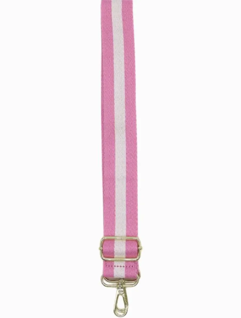 Bag Straps|Bag Straps*Zjoosh Webbing Bag Strap Pink White