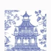 Disposable Napkins*3rd Party Other Williamsburg Chinoiserie Toile Pagoda Blue Lunch Napkins 20pk