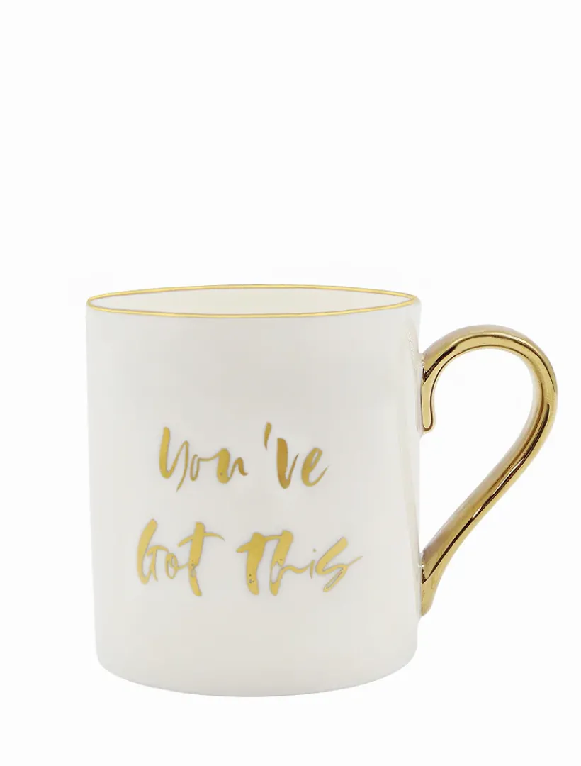 Tea Cups & Mugs*Zjoosh You've Got This Mug White
