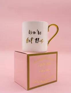 Tea Cups & Mugs*Zjoosh You've Got This Mug White
