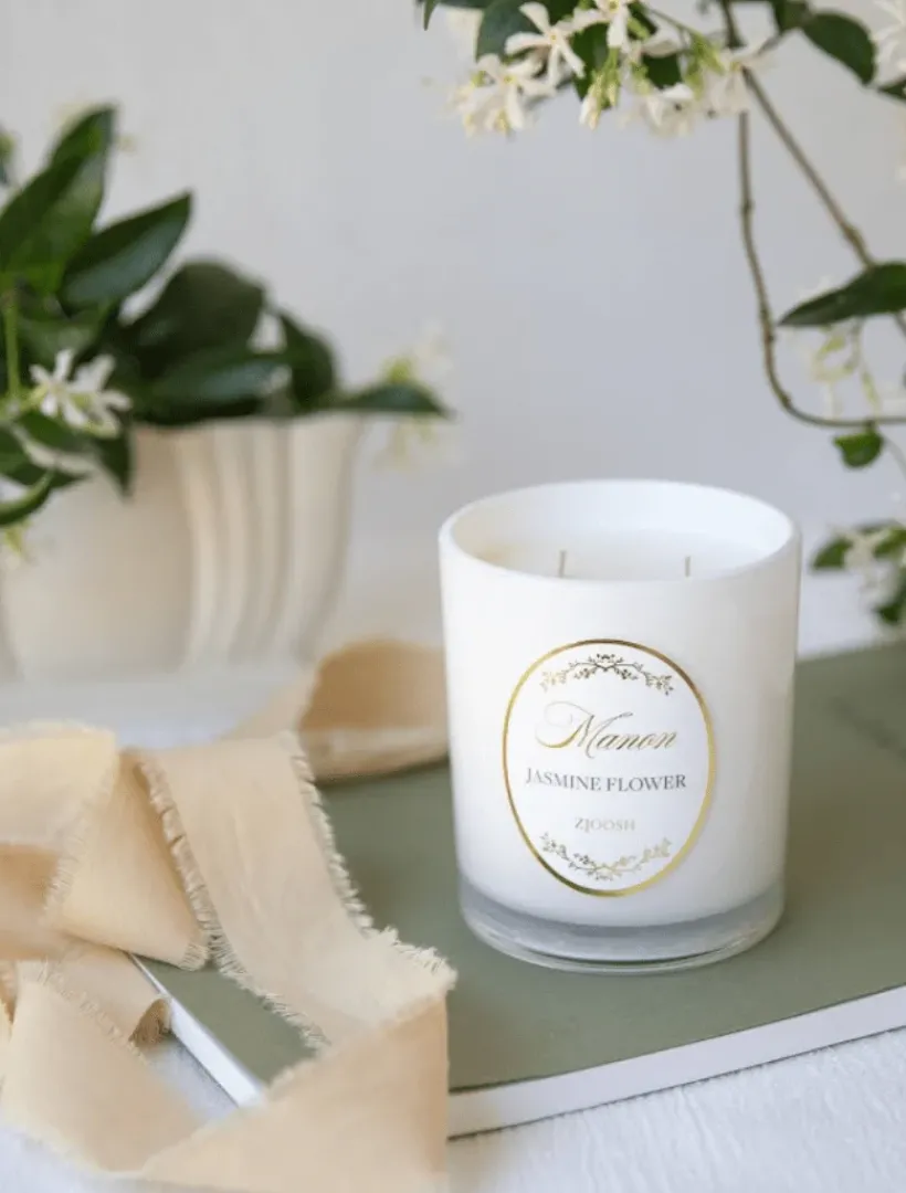 Scented Candles|Zjoosh Candle Collection*Zjoosh Candle Manon Jasmine Flower