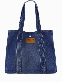Totebags*Zjoosh Classic Tote Bag Denim