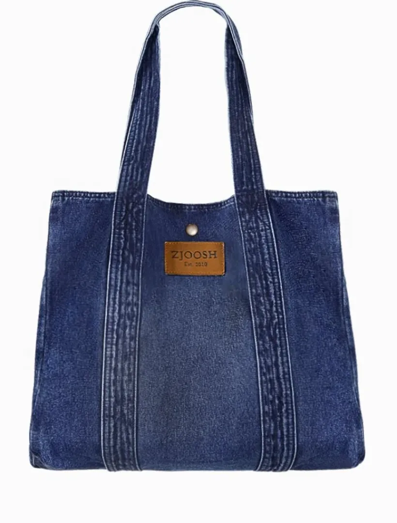 Totebags*Zjoosh Classic Tote Bag Denim