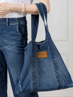 Totebags*Zjoosh Classic Tote Bag Denim