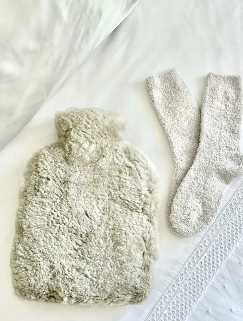 Sleep Accessories|Sleep Accessories*Zjoosh Plush Bed Socks Grey