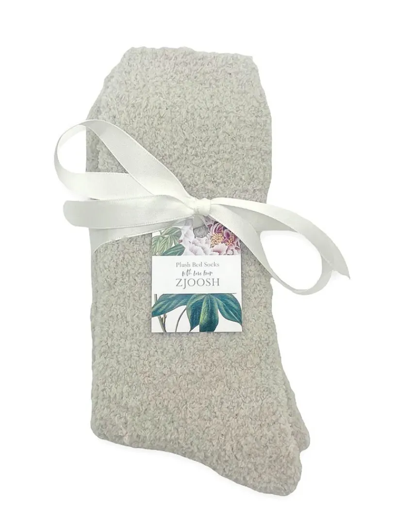 Sleep Accessories|Sleep Accessories*Zjoosh Plush Bed Socks Grey
